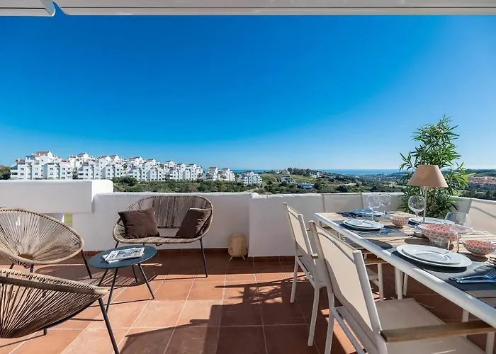 Valle Terrace With Golf And Mediterranean View