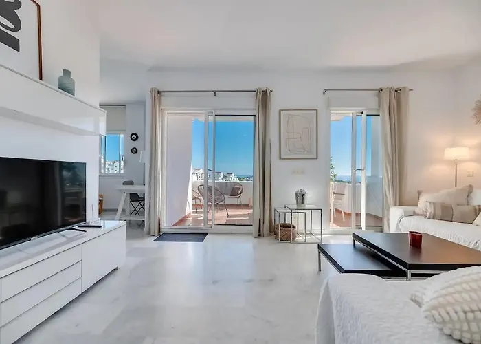 شقة Valle Terrace With Golf And Mediterranean View *